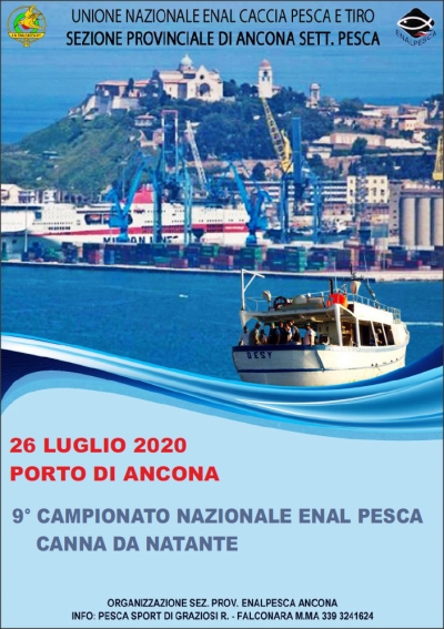 9° Camp.to Nazionale ENALPESCA 2020 NATANTE - Articolo e Classifiche - (29/07/2020)